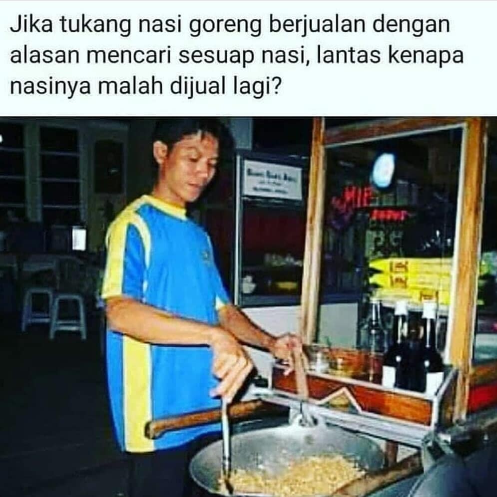 Deretan status kocak medsos pas mau makan ini bikin tepuk jidat
